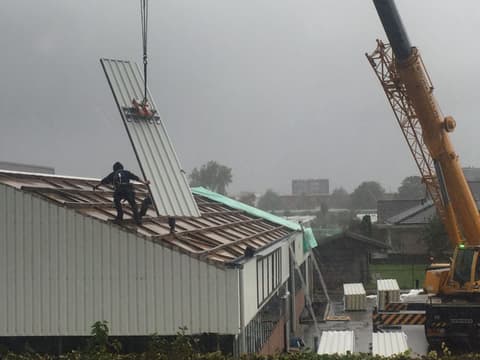 Fase 5 van de renovatie van Van Vliet Caravans in Wateringen