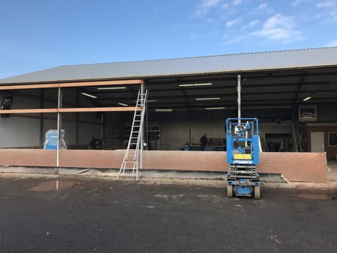 Fase 15 van de renovatie van Van Vliet Caravans in Wateringen