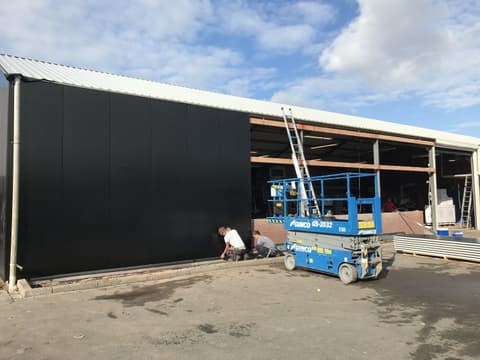 Fase 16 van de renovatie van Van Vliet Caravans in Wateringen