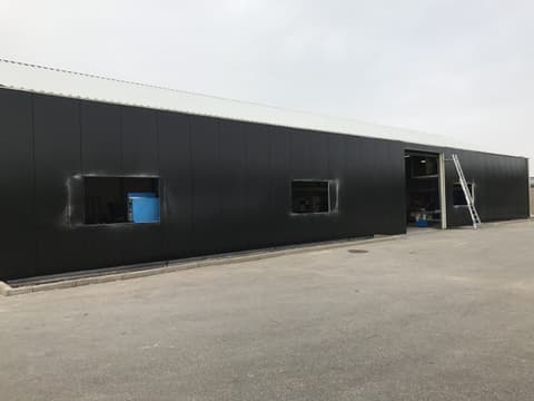 Fase 17 van de renovatie van Van Vliet Caravans in Wateringen