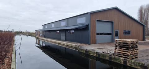 Fase 2 van de renovatie van bedrijfspand Wezelenburg in Boskoop
