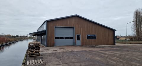Fase 7 van de renovatie van bedrijfspand Wezelenburg in Boskoop