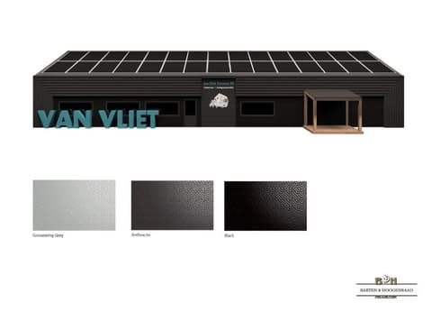 Fase 24 van de renovatie van Van Vliet Caravans in Wateringen