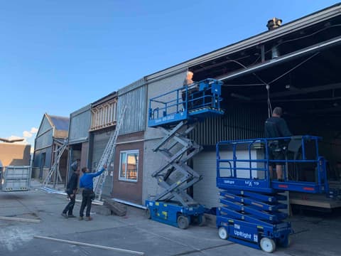 Fase 9 van de renovatie van Mol Sloopwerken in Vlaardingen