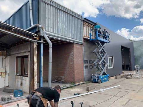 Fase 15 van de renovatie van Mol Sloopwerken in Vlaardingen