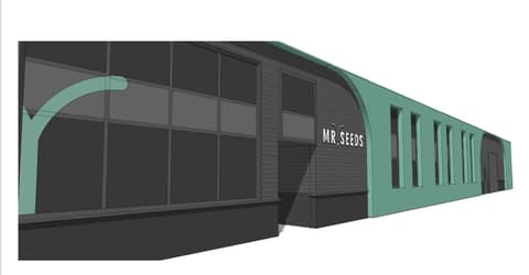 Fase 12 van de renovatie van bedrijfsruimte Mr. Seeds in Bleiswijk