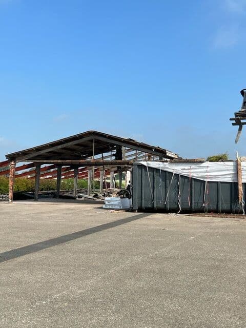 Fase 22 van de renovatie van bedrijfspand Wezelenburg in Boskoop