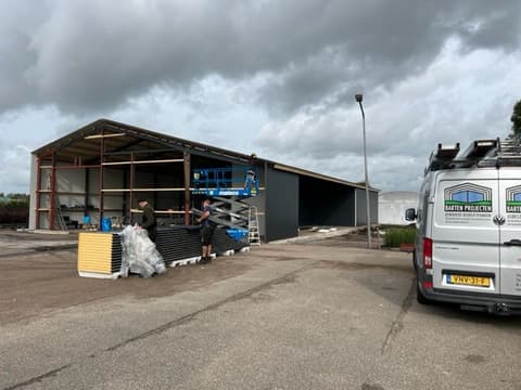 Fase 24 van de renovatie van bedrijfspand Wezelenburg in Boskoop