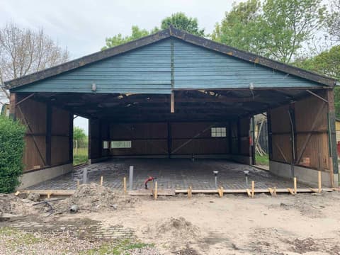Fase 15 van de renovatie van Oker in Schipluiden