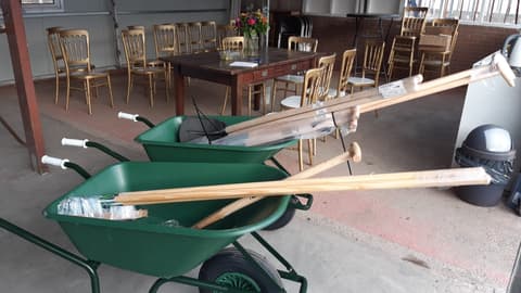 Fase 29 van de renovatie van kasschuur Indoor Moestuintjes