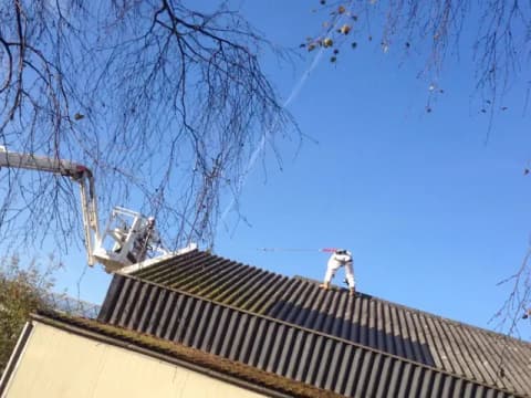 Fase 7 van de asbestsanering van het project in 's-Gravenzande