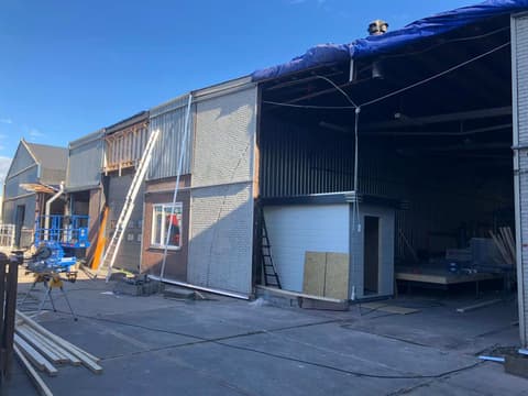 Fase 2 van de renovatie van Mol Sloopwerken in Vlaardingen