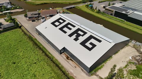 Fase 1 van de renovatie van bedrijfspand Berg Ruimtescheppen in De Lier