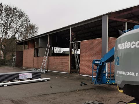 Fase 10 van de renovatie van het bedrijfspand in Nieuwerkerk aan den IJssel