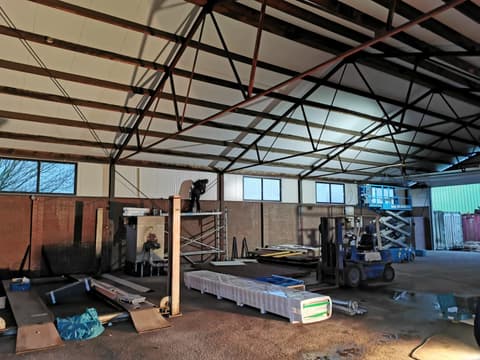 Fase 9 van de renovatie van het bedrijfspand in Nieuwerkerk aan den IJssel
