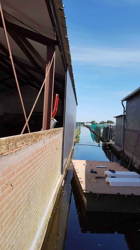 Fase 4 van de renovatie van Roland van der Werf Boomkwekerij in Boskoop