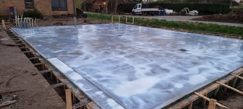 Fase 27 van de nieuwbouw van de schuur in 's-Gravenzande