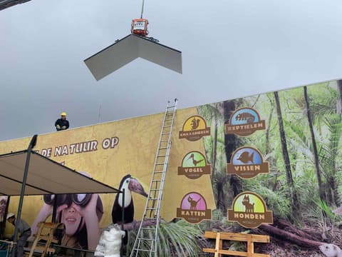 Fase 12 van de renovatie van Avonturia De Vogelkelder in Den Haag