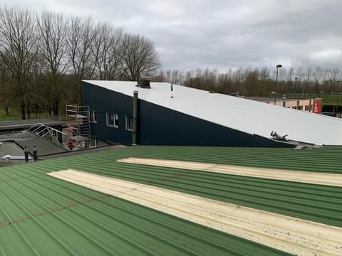 Fase 14 van de renovatie van sporthal Reyerparc in Ridderkerk