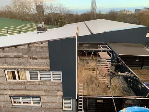 Fase 15 van de renovatie van sporthal Reyerparc in Ridderkerk