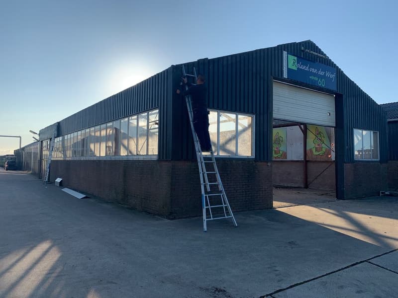Voor de renovatie: Roland van der Werf Boomkwekerij in Boskoop