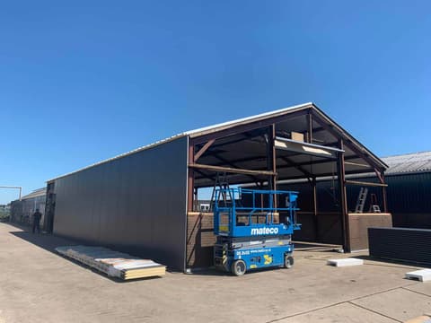 Fase 17 van de renovatie van Roland van der Werf Boomkwekerij in Boskoop