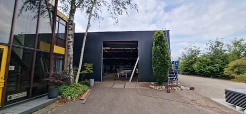 Fase 15 van de renovatie van bedrijfspand WS Venema in Boskoop