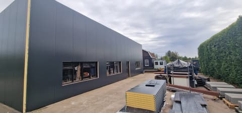 Fase 19 van de renovatie van bedrijfspand WS Venema in Boskoop