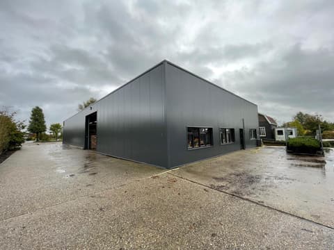Na de renovatie: bedrijfspand WS Venema in Boskoop