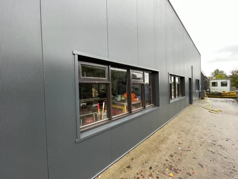 Fase 21 van de renovatie van bedrijfspand WS Venema in Boskoop