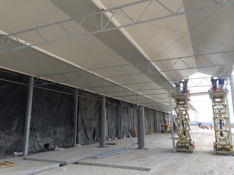 Fase 2 van de nieuwbouw van Mexico