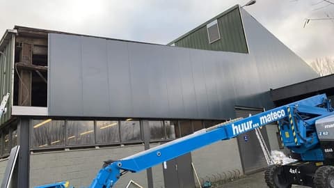 Fase 19 van de renovatie van sporthal Reyerparc in Ridderkerk