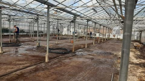 Fase 18 van de renovatie van kasschuur Indoor Moestuintjes