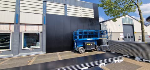 Fase 20 van de renovatie van bedrijfspand AJ Tec in Berkel en Rodenrijs