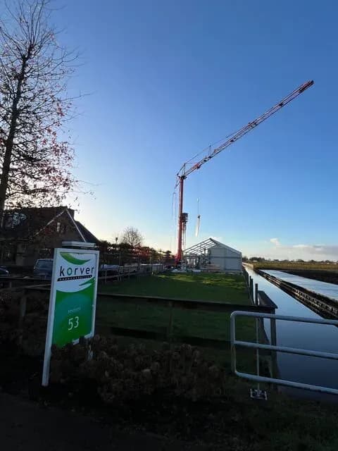 Fase 6 van de renovatie van bedrijfspand Korver in Boskoop