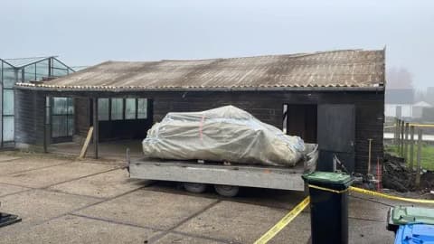 Voor de renovatie: bedrijfspand Korver in Boskoop