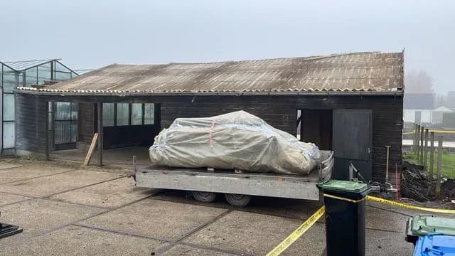 Voor de renovatie: bedrijfspand Korver in Boskoop