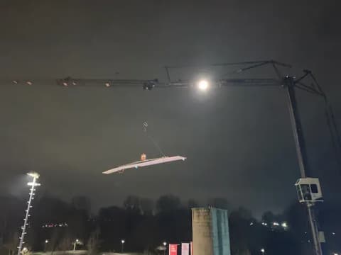 Fase 8 van de renovatie van sporthal Reyerparc in Ridderkerk