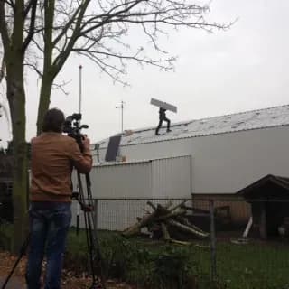 Fase 7 van de renovatie van het dak in 's-Gravenzande